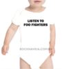 Body infantil Listen To Foo Fighters - Image 2