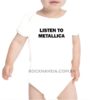 Body infantil Listen To Metallica - Image 2