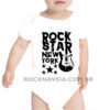 Body infantil Rock Star New York - Imagem 2