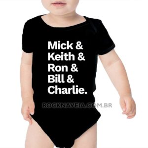 Body infantil Rolling Stones Nomes