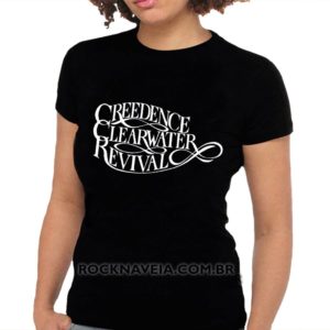 Camiseta feminina baby look Creedence Clearwater Revival