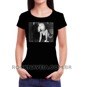 Camiseta Feminina Baby Look Debbie Harry Foto 3