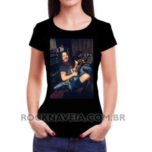 Camiseta Feminina Baby Look Dimebag Darrell Foto