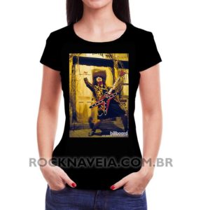 Camiseta Feminina Baby Look Dimebag Darrell Foto 3