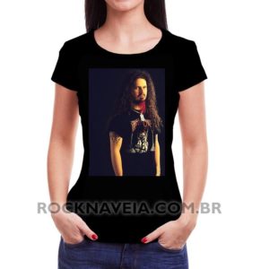 Camiseta Feminina Baby Look Dimebag Darrell Foto 4
