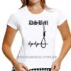 Camiseta feminina baby look dsbm - Imagem 2