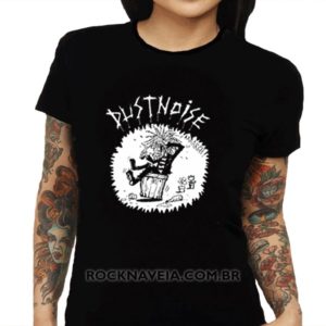 Camiseta Feminina Baby Look Dust Noise