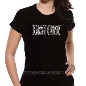 Camiseta Feminina Baby Look Earth Crisis