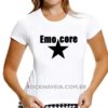Camiseta feminina baby look emocore - Imagem 2
