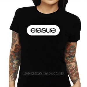 Camiseta Feminina Baby Look Erasure