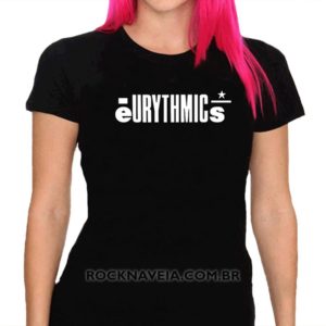 Camiseta Feminina Baby Look Eurythmics