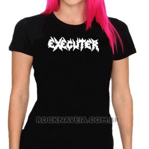 Camiseta feminina baby look Executer