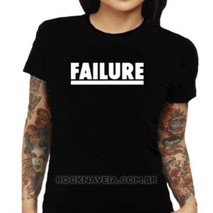 Camiseta Feminina Baby Look Failure
