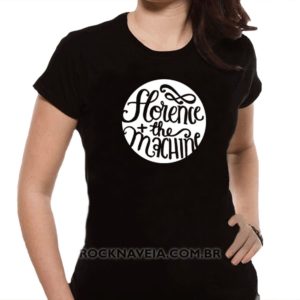 Camiseta Feminina Baby Look Florence the Machine