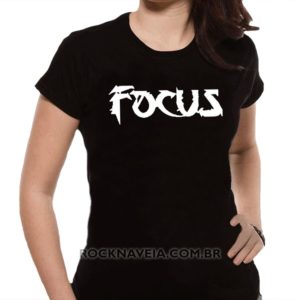 Camiseta Feminina Baby Look Focus