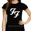 Kit Camiseta feminina baby look Foo Fighters - Imagem 6