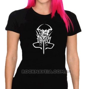 Camiseta feminina baby look Force of Darkness