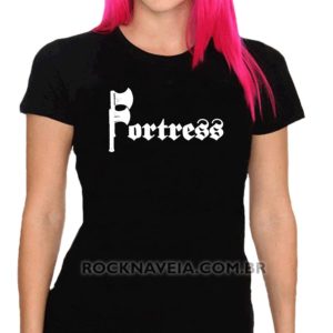 Camiseta feminina baby look Fortress