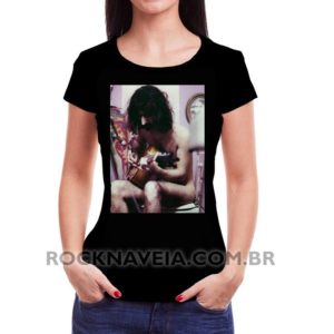 Camiseta Feminina Baby Look Frank Zappa Foto
