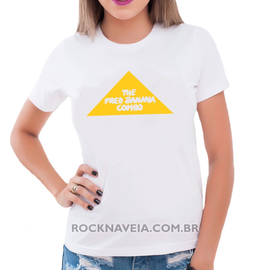 Camiseta Feminina Baby Look Fred Banana Combo - Imagem 2