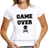 Camiseta feminina baby look Game Over - Imagem 2