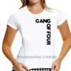 Camiseta feminina baby look gang of four - Imagem 2