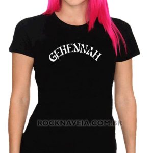 Camiseta feminina baby look Gehennah