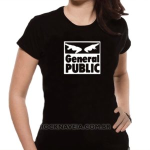Camiseta Feminina Baby Look General Public
