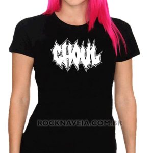 Camiseta feminina baby look Ghoul