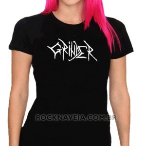 Camiseta feminina baby look Grinder