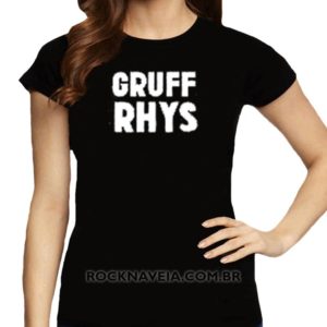 Camiseta Feminina Baby Look Gruff Rhys