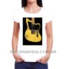 Camiseta Feminina Baby Look Guittara Jaguar Foto - Imagem 2