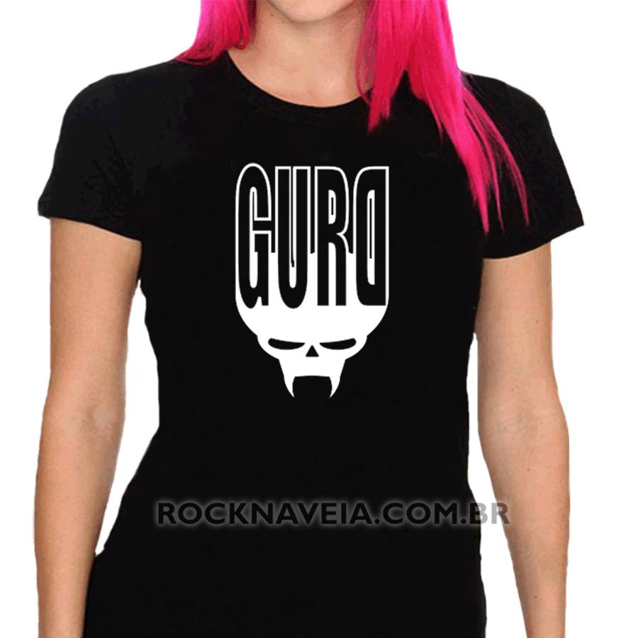 Camiseta feminina baby look Gurd