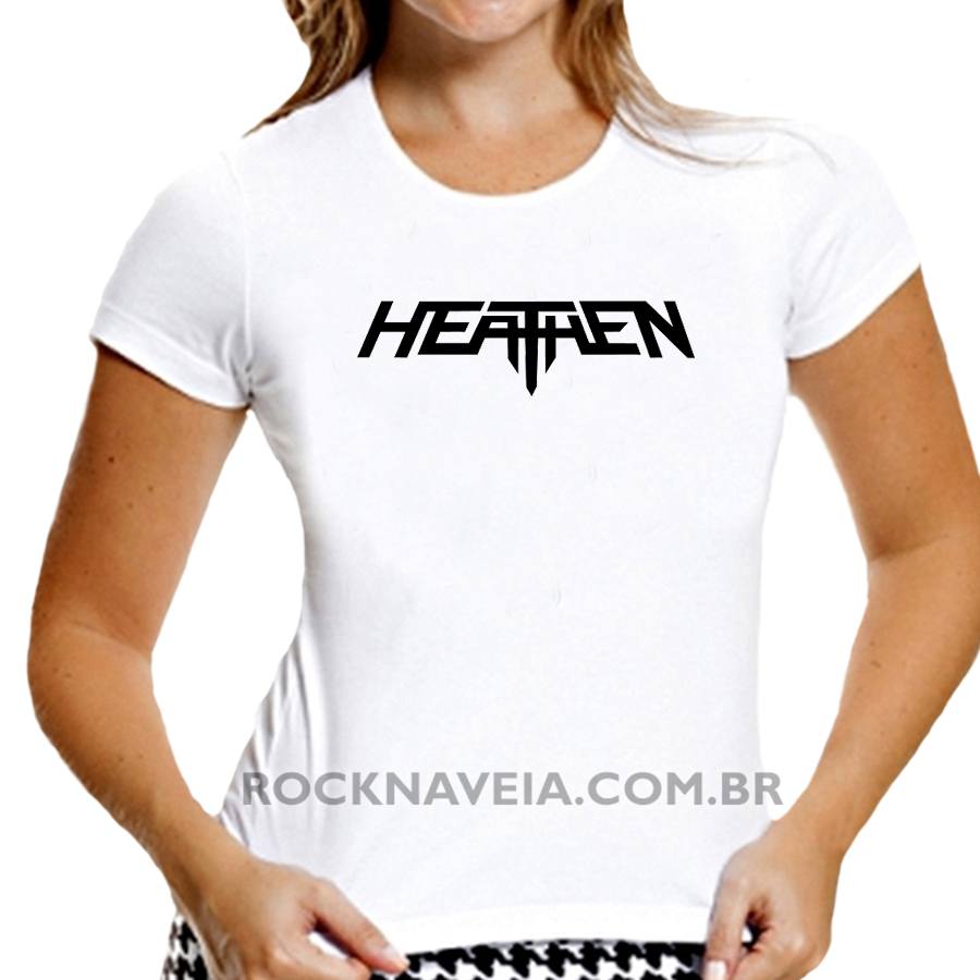 Camiseta feminina baby look Heathen - Imagem 2