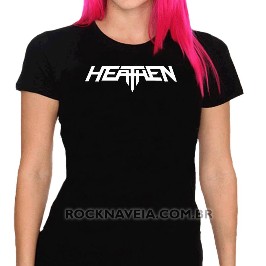 Camiseta feminina baby look Heathen
