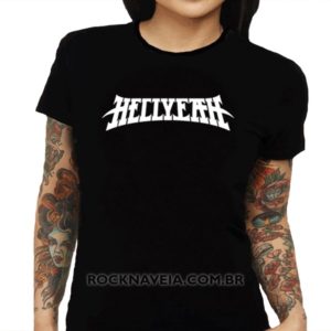 Camiseta Feminina Baby Look Hellyeah