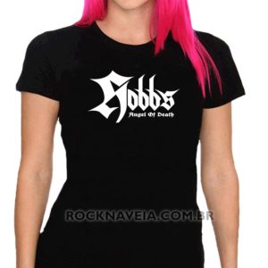 Camiseta feminina baby look Hobbs' Angel of Death