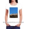 Camiseta Feminina Baby Look Hollywood - Imagem 2
