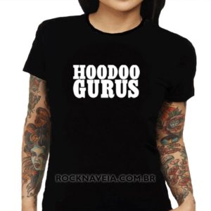 Camiseta Feminina Baby Look Hoodoo Gurus