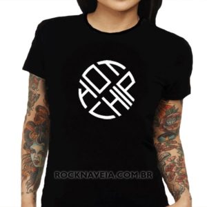 Camiseta Feminina Baby Look Hot Chip