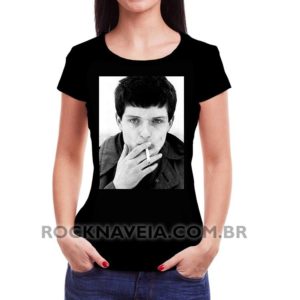 Camiseta Feminina Baby Look Ian Curtis Foto 2
