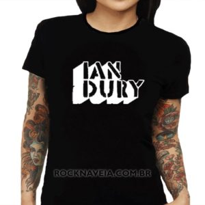 Camiseta Feminina Baby Look Ian Dury