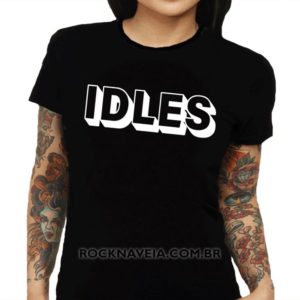 Camiseta Feminina Baby Look Idles