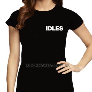 Camiseta Feminina Baby Look Idles Símbolo