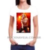 Camiseta Feminina Baby Look Iggy Pop Foto - Imagem 2