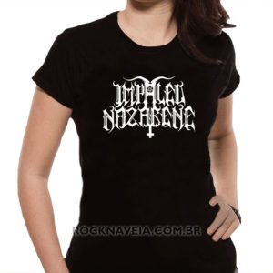 Camiseta Feminina Baby Look Impaled Nazarene