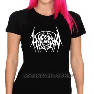 Camiseta feminina baby look Infernö