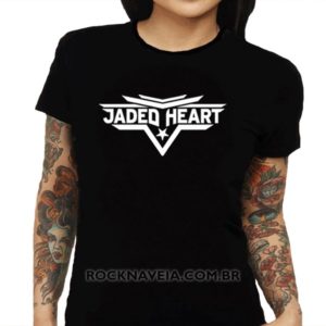 Camiseta Feminina Baby Look Jaded Heart