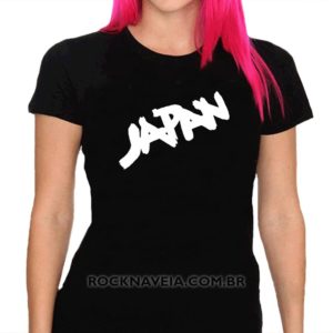 Camiseta Feminina Baby Look Japan