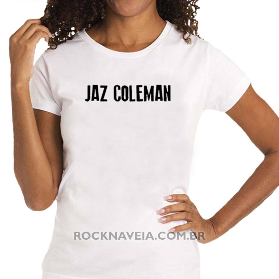 Camiseta Feminina Baby Look Jaz Coleman - Imagem 2